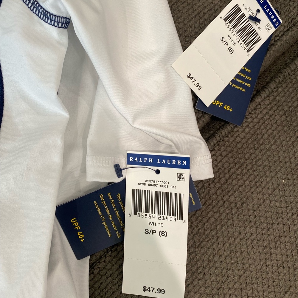 Polo Ralph Lauren running shirt boys small 8 new